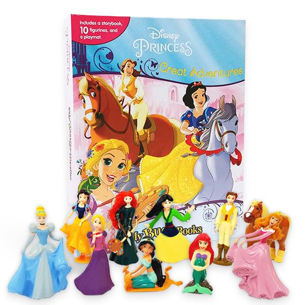[원서] My Busy Books : Disney Princess Great Adventures (10 Figures/Hardcover)