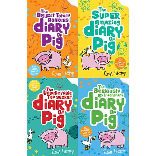 ★하루특가★[원서] 다이어리 오브 피그 Diary of Pig 시리즈 4종 세트
