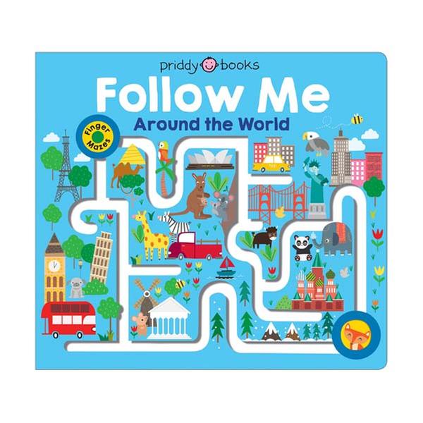 [원서] Follow Me Around the World : Maze Book (Board Books) 미국판 