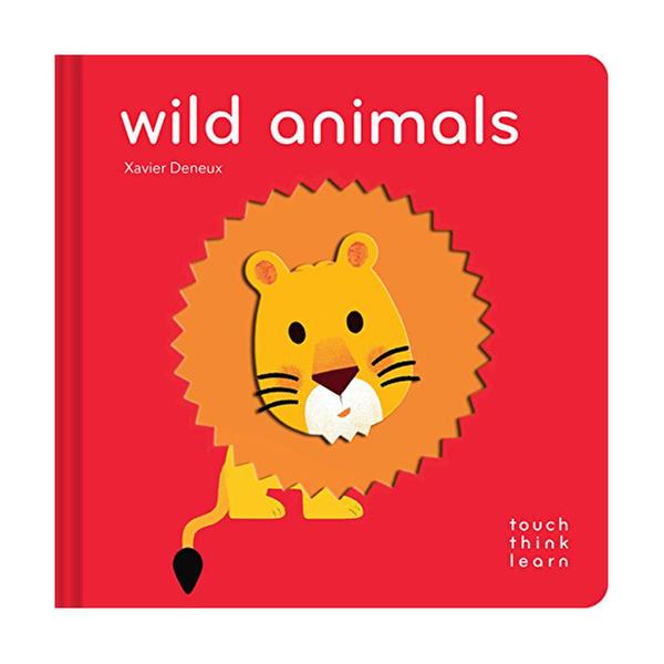 (원서)Touch Think Learn : Wild Animals (Board book)