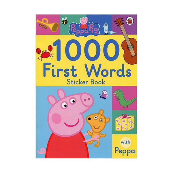 [원서] 페파피그 스티커북 Peppa Pig : 1000 First Words Sticker Book (Paperback, 영국판)
