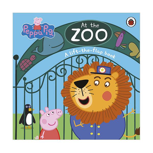(원서)Peppa Pig : At the Zoo : A Lift-the-Flap Book (Board book, 영국판)
