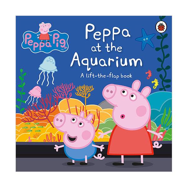 (원서)Peppa Pig : Peppa at the Aquarium (Board book, 영국판)
