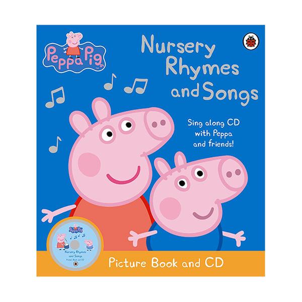 ★홀세일★[원서] 페파피그 Peppa Pig : Nursery Rhymes and Songs (Paperback Book & CD)