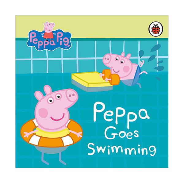 (원서)Peppa Pig : Peppa Goes Swimming (Board book, 영국판)
