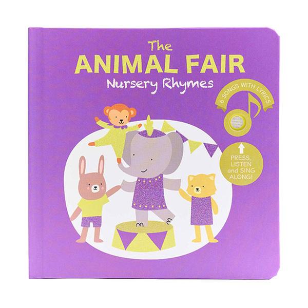 The Animal Fair Nursery Rhymes (Board book, Sound book)