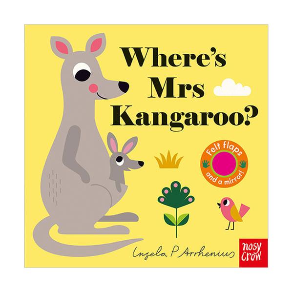 (원서) Where's Mrs Kangaroo? : Felt Flap Book (Board book, 영국판)