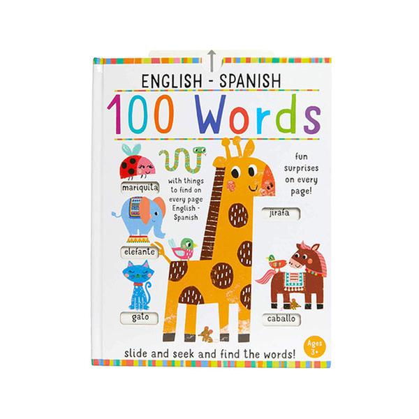 (원서)Slide and Seek : 100 Words English-Spanish (Hardcover)