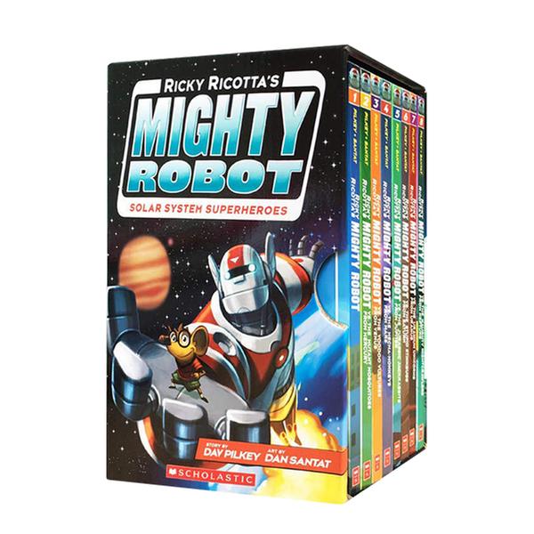 ★구구특가★(원서)Mighty Robot : Solar System Superheroes #01-8 챕터북 Box Set (Paperback, 풀컬러)(CD없음)