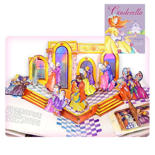 (원서) Cinderella : A Pop-Up Fairy Tale [신데렐라 팝업북] (POP-UP/Hardcover)