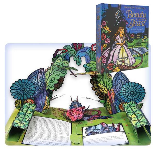(책방) [미녀와 야수 팝업북] Beauty & the Beast : A Pop-up Book of the Classic Fairy Tale (Hardcover/POP-UP)