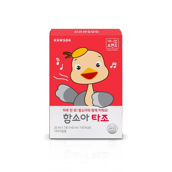 ★브랜드위크★[함소아] 애니멀프렌즈 함소아 타조 (20ml x 7포 x 3박스) (쇼핑백 포함)