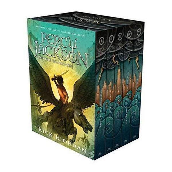 (원서)Percy Jackson and The Olympians #01-5 Books Boxed Set (Paperback)(CD미포함)