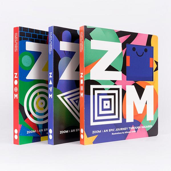 (원서)Zoom - An Epic Journey 시리즈 보드북 3종 세트 (Board Book, 영국판)