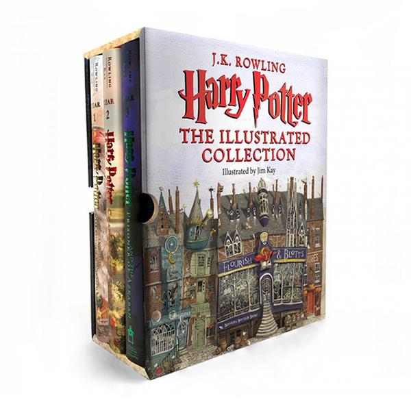 ★구구특가★(원서)[일러스트판/미국판] Harry Potter #01-3 Books Boxed Set (Hardcover, 풀컬러)