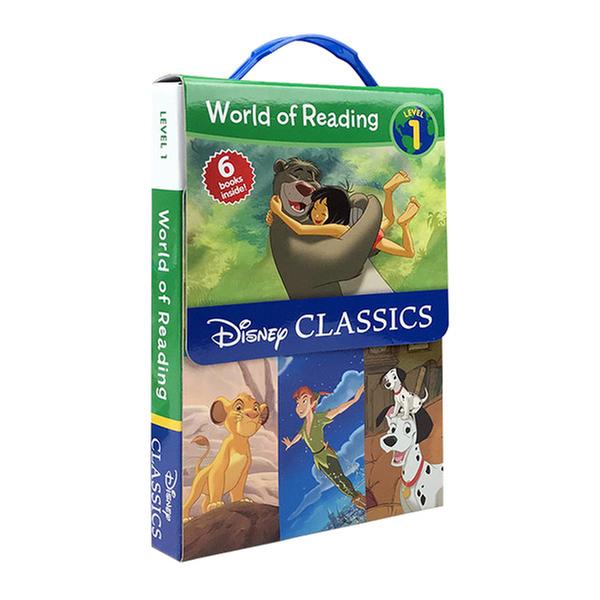 (원서)World of Reading Level 1 : Disney Classic Characters 6종 Box Set (Paperback) (CD미포함)