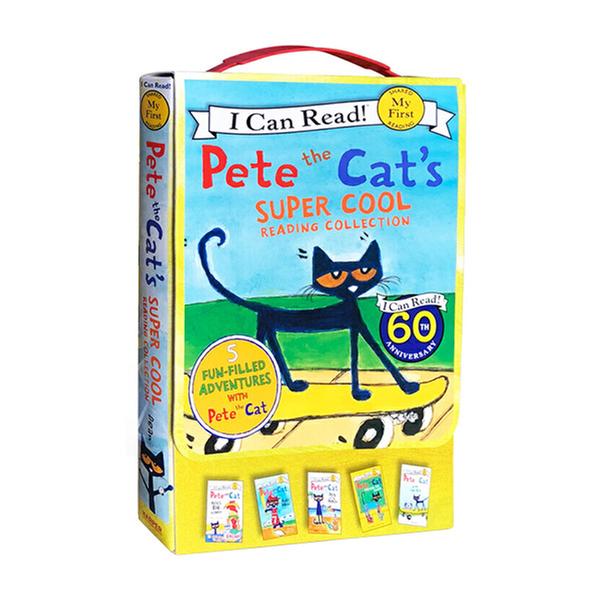 (원서)I Can Read My First : Pete the Cat's Super Cool Reading Collection : 5종 Box Set (Paperback)(CD없음)