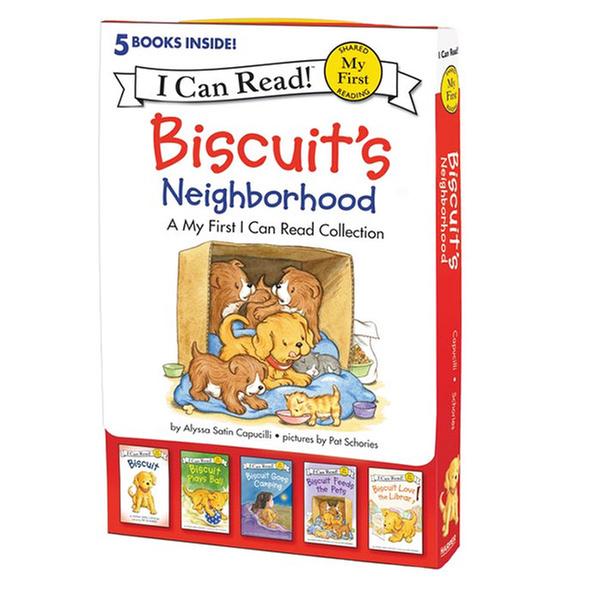 ★구구특가★(원서)My First I Can Read : Biscuit's Neighborhood : 5 Fun-Filled Stories in 1 Box! (Paperback)