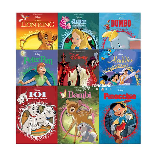 (원서)Disney Die Cut Classics 시리즈 픽쳐북 9종 B 세트 (Hardcover) (CD 없음)