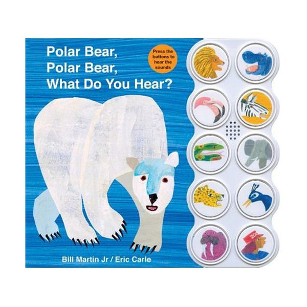 (원서)Polar Bear, Polar Bear What Do You Hear? (Sound Board Book)