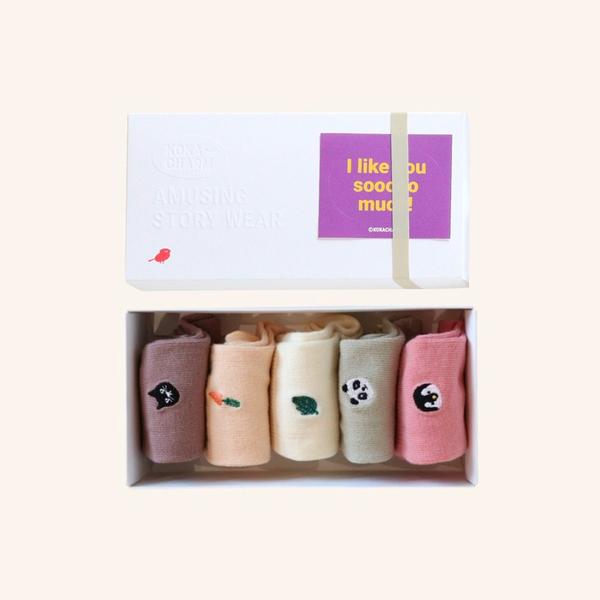 [꼬까참새]타이니 삭스 5종세트L (5~6세)