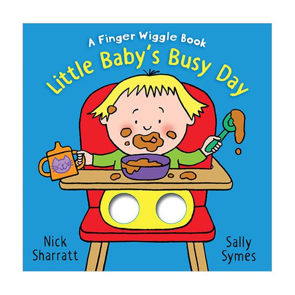 (원서)Finger Wiggle Book : Little Baby's Busy Day (Board book, UK)