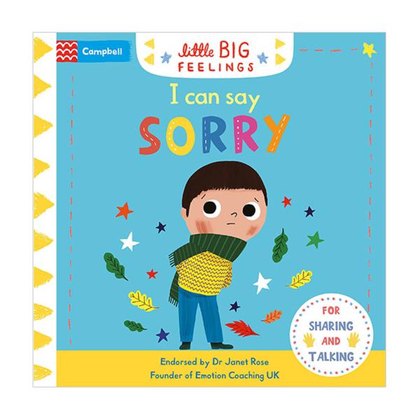 (원서)Little Big Feelings : I Can Say Sorry (Board book, UK)