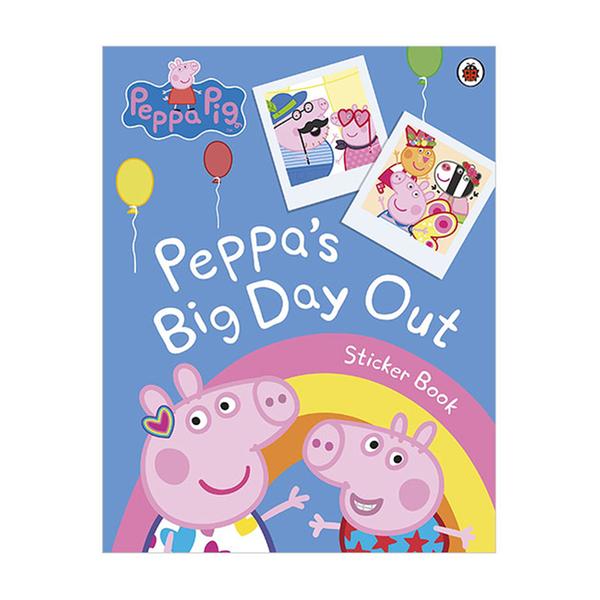 [원서] 페파피그Peppa Pig : Peppa's Big Day Out Sticker Scenes Book (Paperback, 영국판)