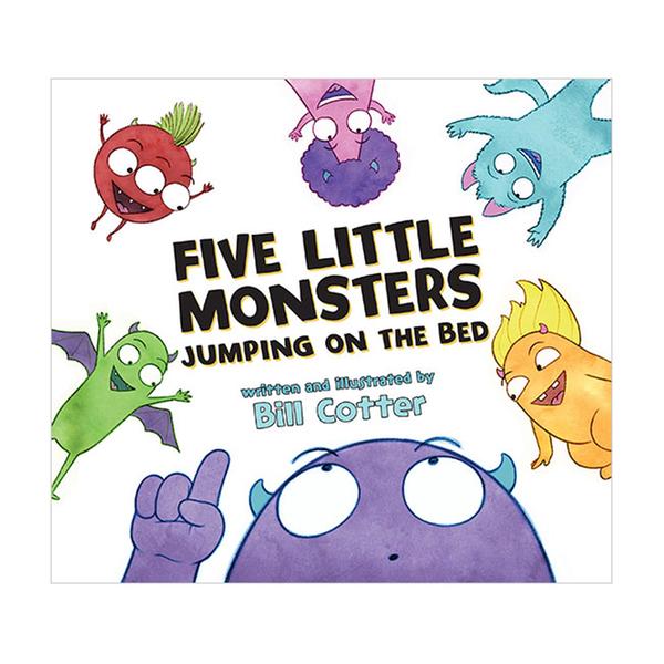 (원서)Five Little Monsters Jumping on the Bed (Paperback)