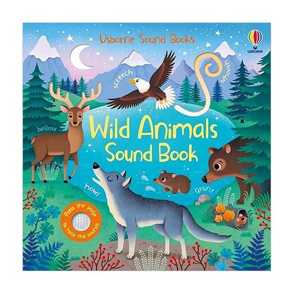 (원서) Wild Animals Sound Book (Board book, UK)(어스본 사운드북)
