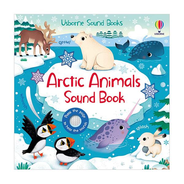 [원서] 어스본 사운드북 Arctic Animals Sound Book (Board book, 영국판)