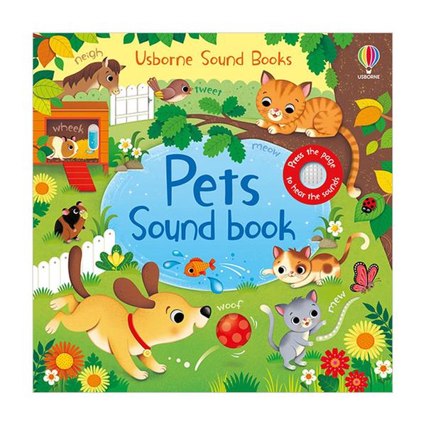 [원서] 어스본 사운드북 Pets Sound Book (Board book, 영국판)