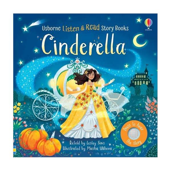 [원서] 어스본 사운드북 Listen and Read: Cinderella (Board book, 영국판)
