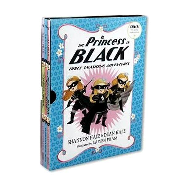 ★홀세일★(원서) 복면공주 #01-3 : The Princess in Black 프린세스 인 블랙 : Three Smashing Adventures Boxed Set (Paperback)(CD미포함)