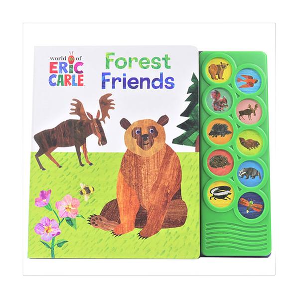(원서) World of Eric Carle, Forest Friends 10-Button Animal Sound Book (Board book)