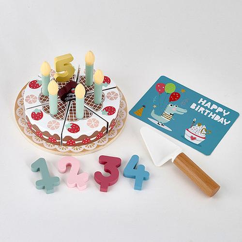 [토이] 투키토이 - 원목 생일 케이크