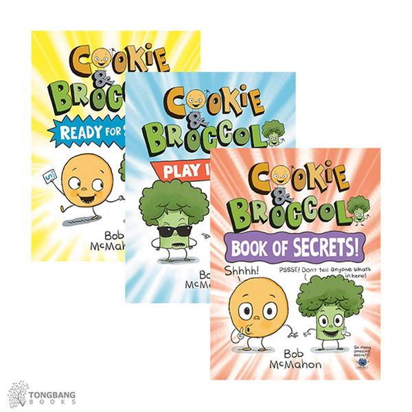 (원서) Cookie & Broccoli 시리즈 그래픽노블 3종 세트 (Paperback)(CD없음)
