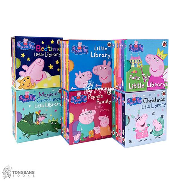 (원서) 페파피그 Peppa Pig : Little Library 미니 보드북 6종 세트 (영국판) (CD없음)
