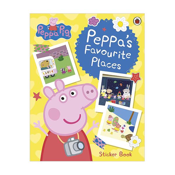 (원서) 페파피그 Peppa Pig: Peppa's Favourite Places : Sticker Scenes Book (Paperback, 영국판)