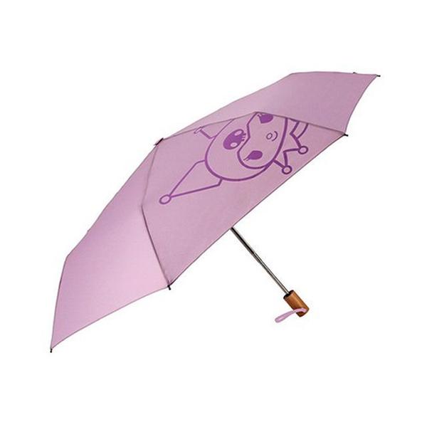 [산리오] 쿠로미 55cm 빅빼꼼 완전 자동 우산