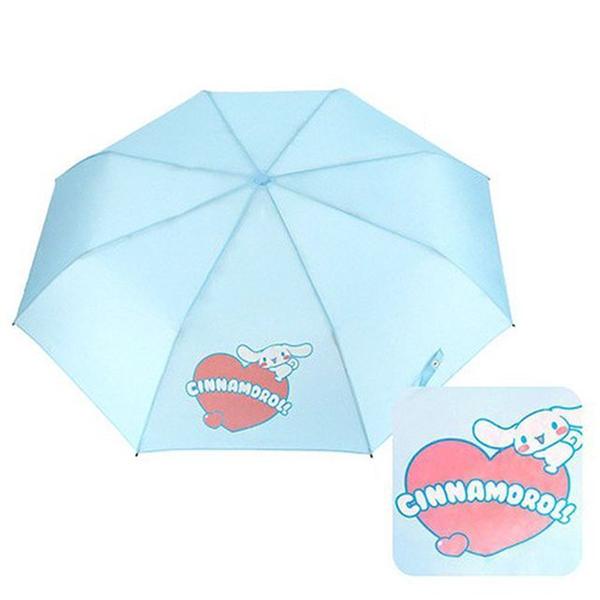 [산리오] 시나모롤55 하트 3단 우산 
