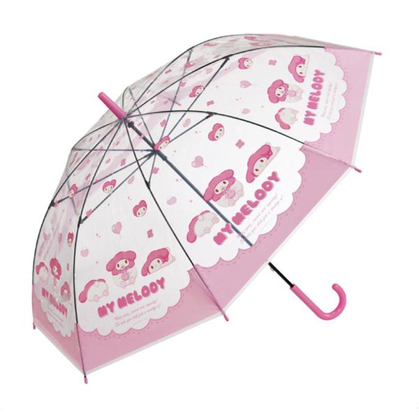 [산리오] 마이멜로디 파스텔 투명 우산60cm