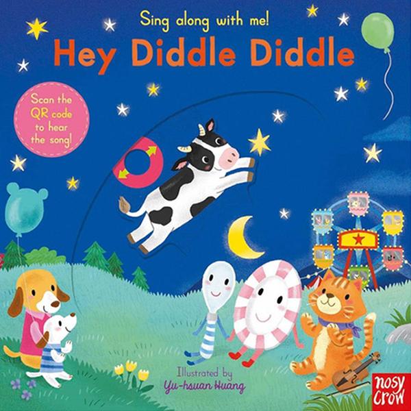 (원서) [QR음원] 싱어롱위드미 Hey Diddle Diddle : SING ALONG WITH ME (board book, 영국판)