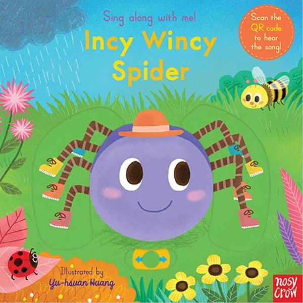 (원서) [QR음원] 싱어롱위드미 Incy Wincy Spider : SING ALONG WITH ME (board book, 영국판)