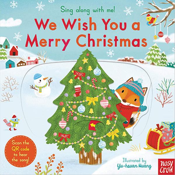(원서) [QR음원] 싱어롱위드미 We Wish You a Merry Christmas : SING ALONG WITH ME (board book, 영국판)
