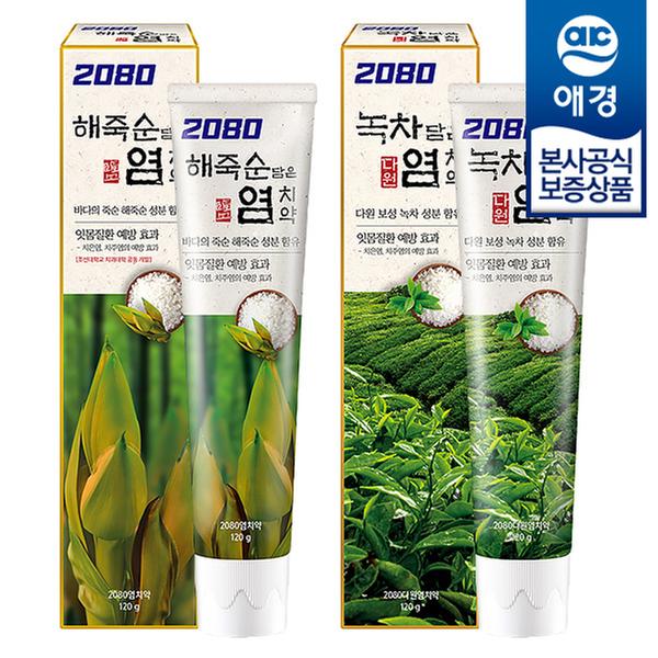 [애경] 2080 염치약 120g x 4개