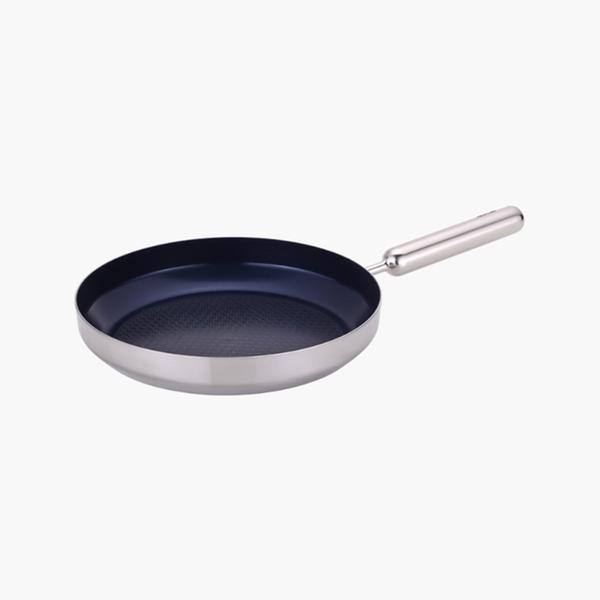 [네오플램] 엣지팬 세라믹 코팅 스텐 블루 IH 24cm 프라이팬