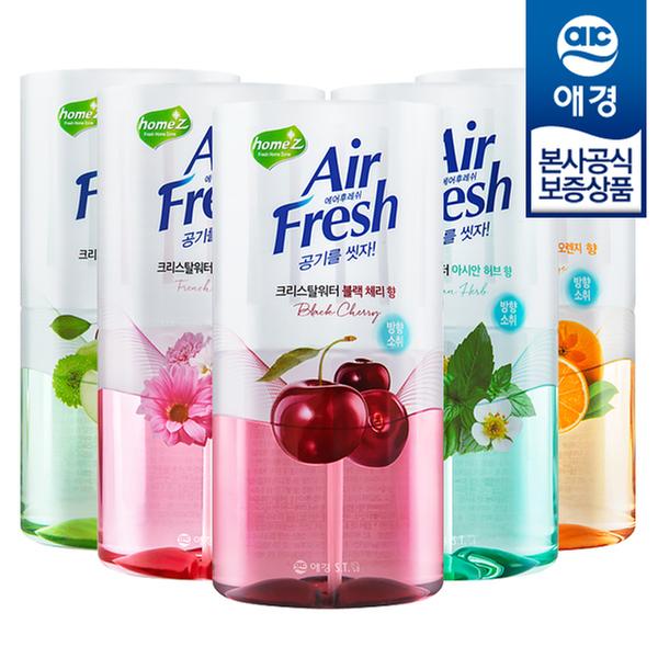 [애경] 에어후레쉬 크리스탈 워터 방향제 400ml x 2개