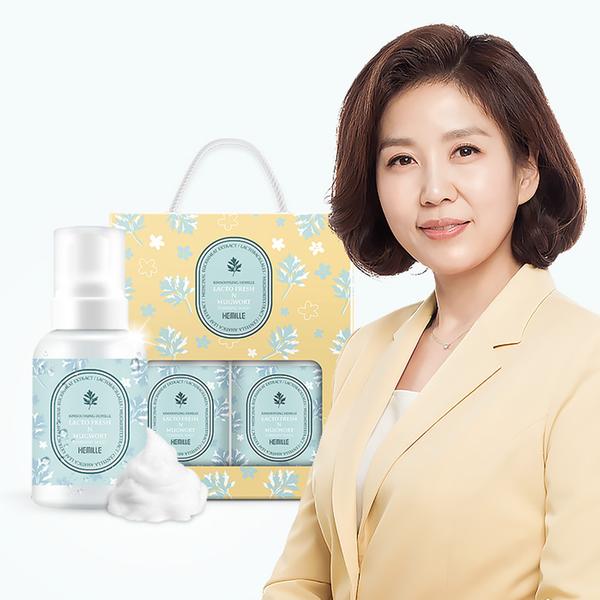 [김소형] 김소형헤밀레 락토프레쉬 앤 쑥 여성청결제 280ml x 2ea