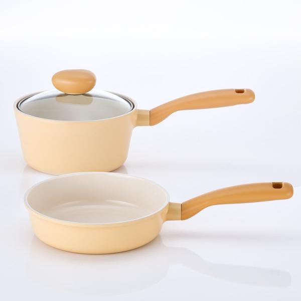 [네오플램] 플랑 IH 싱글 세트 (편수18cm+프라이팬20cm)